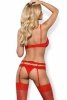Komplet Model Heartina Set Red - Obsessive